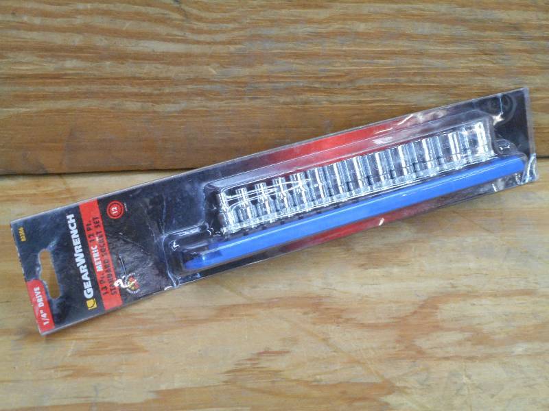 Unused Gear Wrench 13-Piece Metric ...