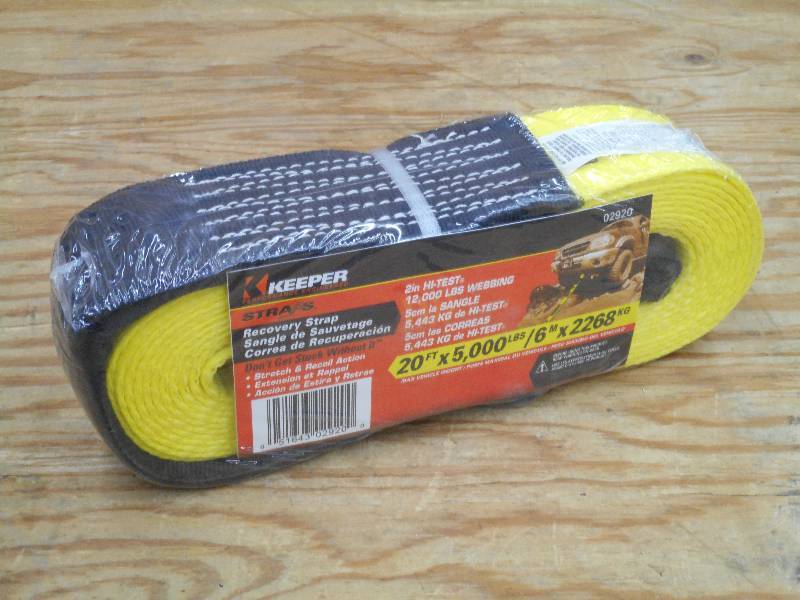 Unused Keeper 2x20 5000# Recovery...