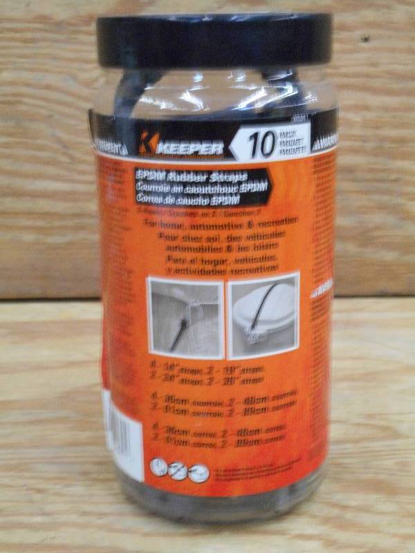 Unused Keeper 10-Pack Of Assorted S...