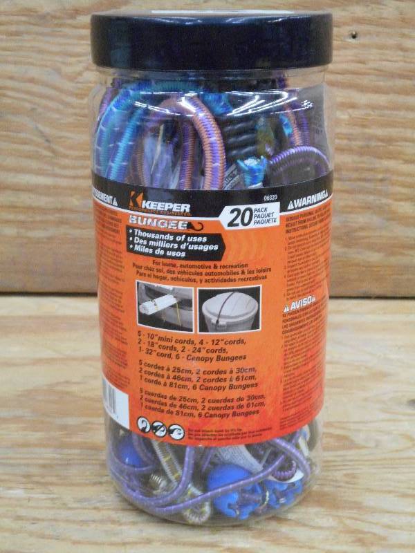 Unused Keeper 20-Pack Of Assorted S...