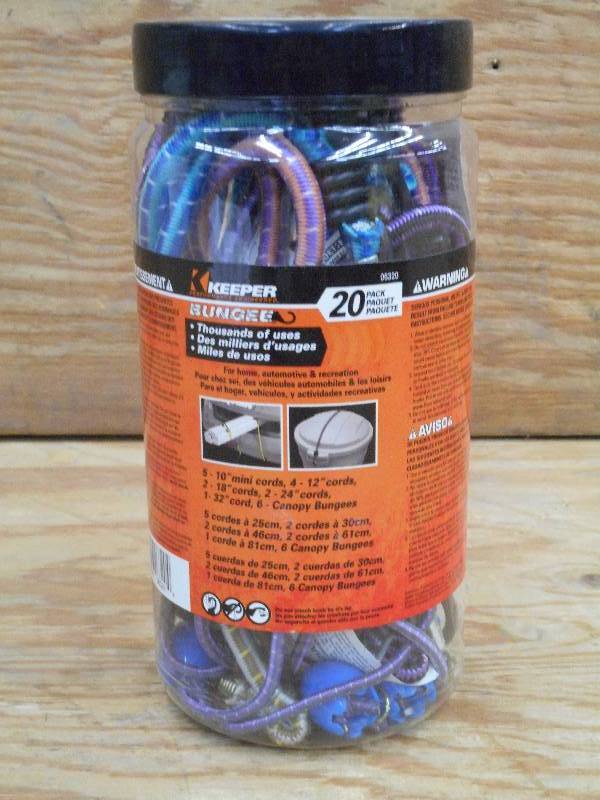 Unused Keeper 20-Pack Of Assorted S...