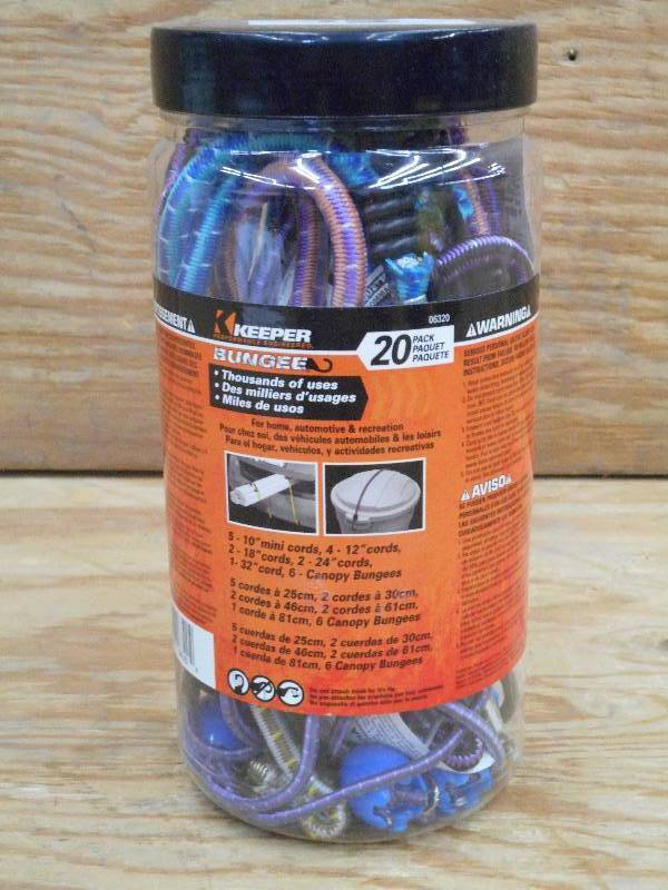 Unused Keeper 20-Pack Of Assorted S...
