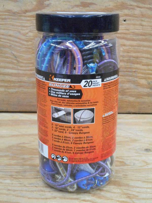 Unused Keeper 20-Pack Of Assorted S...