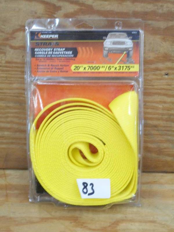Unused Keeper 20ft 70003 Recovery S...