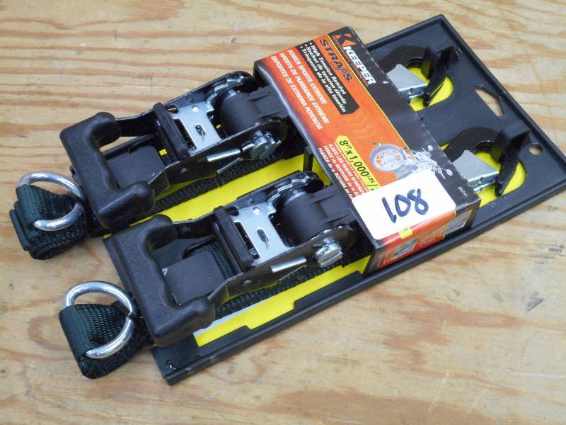 Unused Keeper 2-Pack Of 8ft 1000# R...