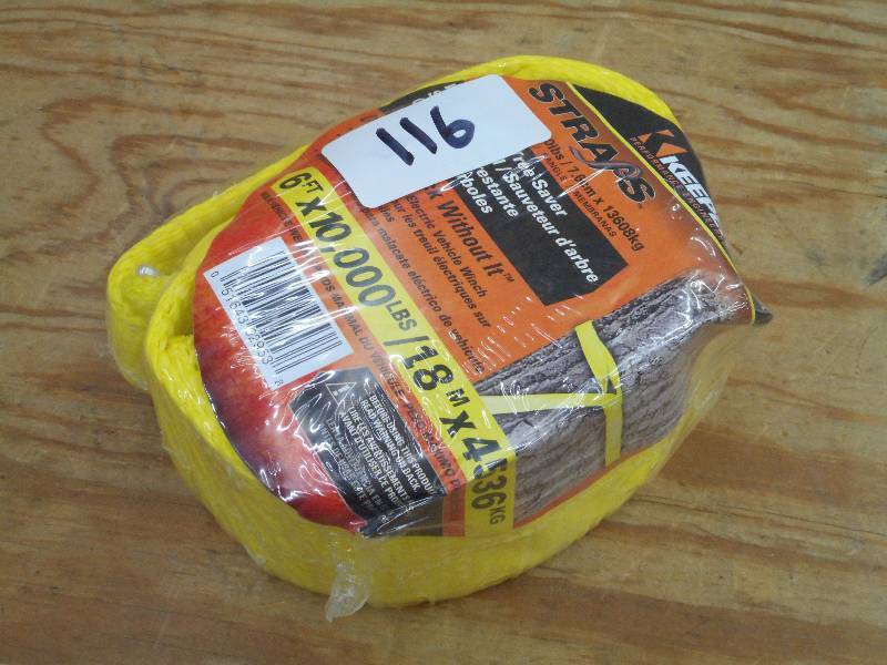 Unused Keeper 6ft 10000# Tree saver...