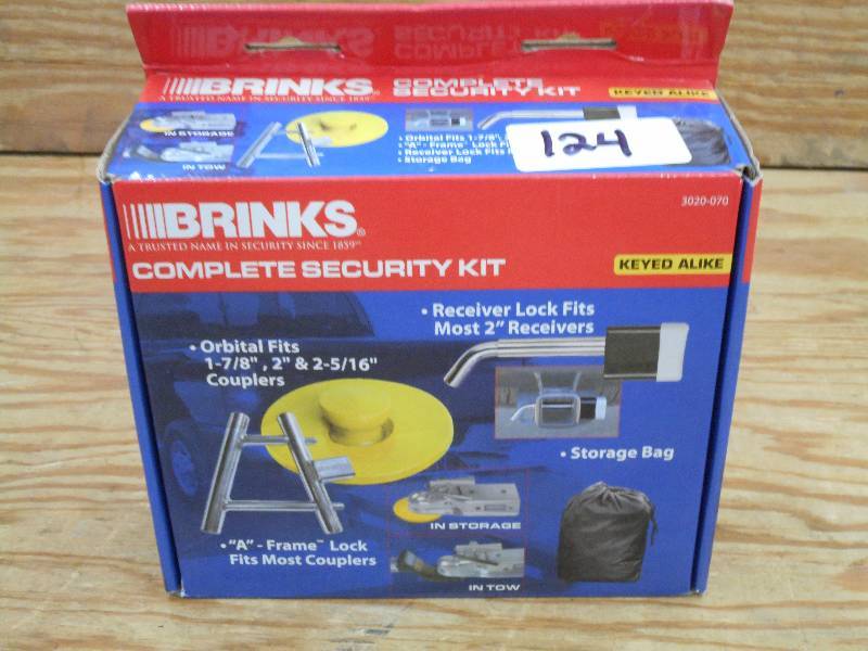 Unused Brinks Complete Security Kit...