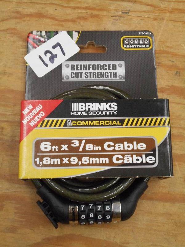 Unused Brinks 38x6ft Combination ...