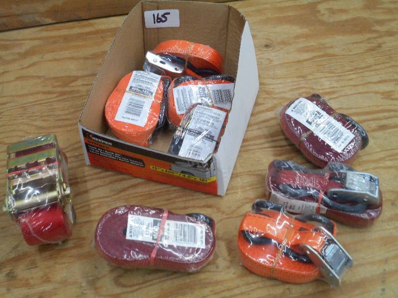 (9) Assorted Unused Keeper Cam-Buck...