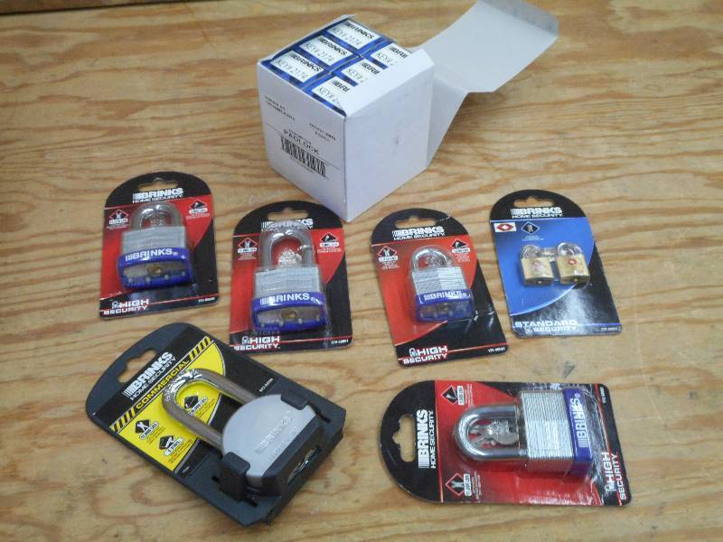 Lot Of Assorted New Brinks Padlocks...