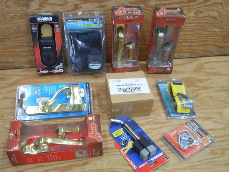 Lot Of Assorted New Patio Door Latc...