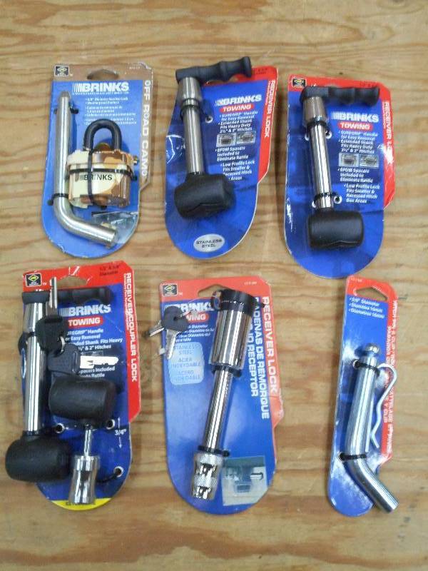 Lot Of Assorted Unsued Brinks Hitch...
