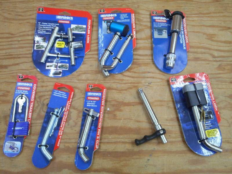 Lot Of Assorted Unused Brinks Hitch...