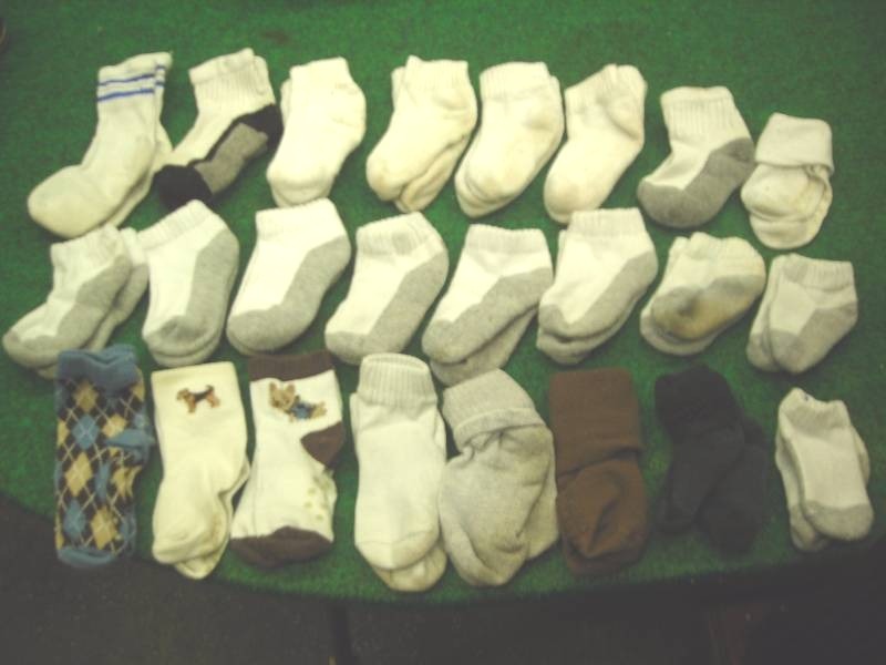 lot 24 image: 24-Pair Of Socks (1-year)