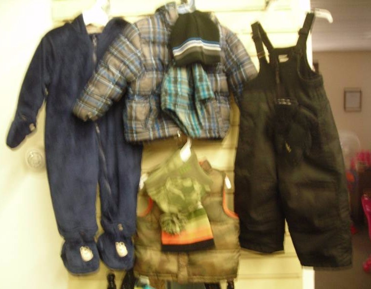 lot 57 image: 4-Winter Outer Wear With Coordinating Hats andor Mittens
