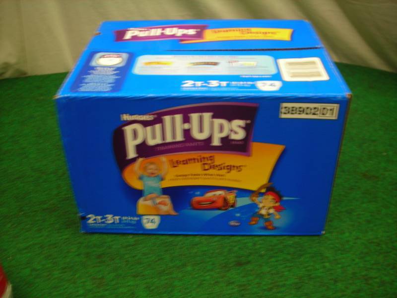 lot 83 image: NEW Package Of 74 Count Pull-Ups Learning Designs (2t-3t)