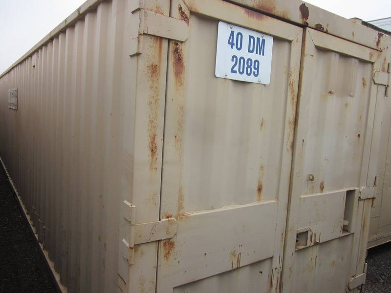 40DM 2089 - 40 Ft Steel Storage Container  Cargo Box
