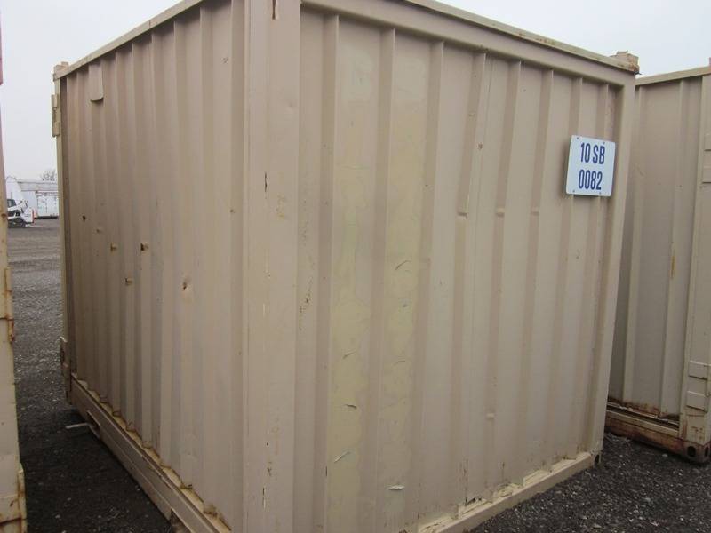 10SB 0082 - 10 Ft Steel Storage Container  Cargo Box