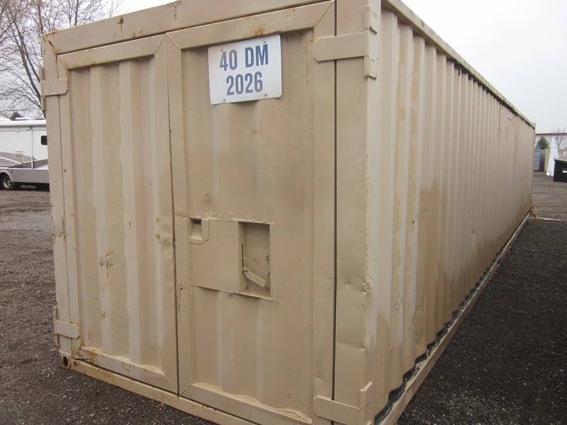 40DM 2026 - 40 Ft Steel Storage Container  Cargo Box