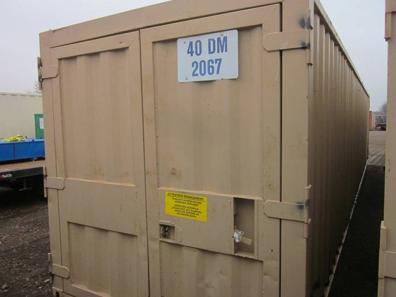 40DM(2)2067 - 40 Ft Steel Storage Container  Cargo Box