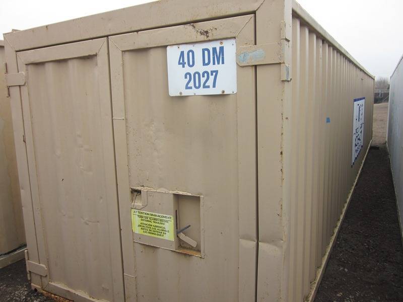 40DM 2027 - 40 Ft Steel Storage Container  Cargo Box