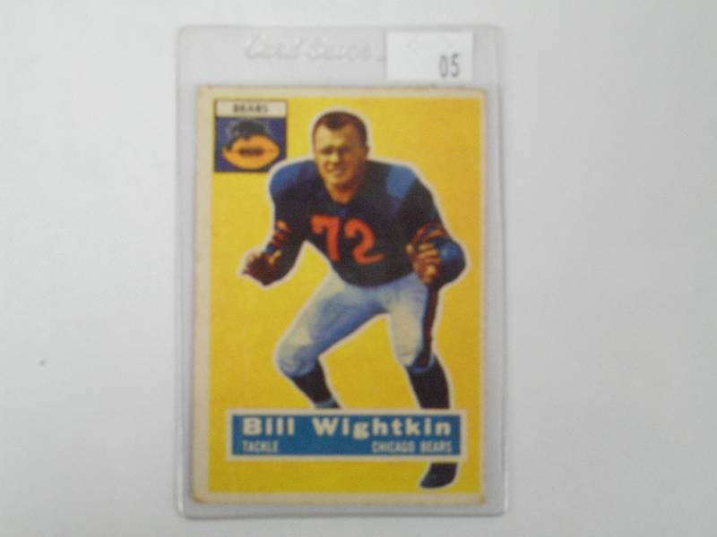 lot 5 image: 1956 Topps Vintage Football Card, B...