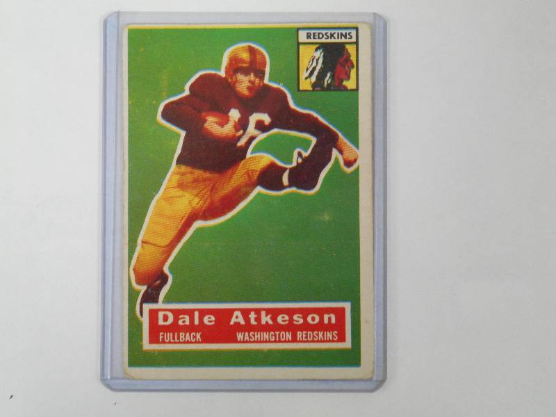 lot 7 image: 1956 Topps Vintage Football Card, D...