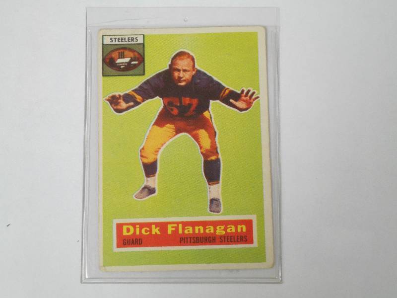 lot 8 image: 1956 Topps Vintage Football Card, D...