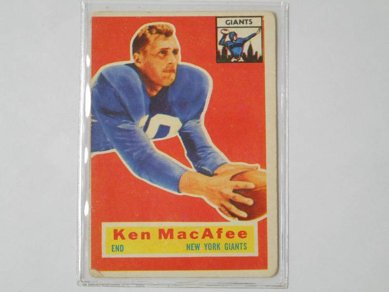 lot 12 image: 1956 Topps Vintage Football Card, K...