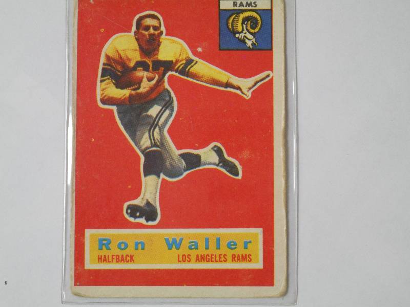 lot 14 image: 1956 Topps Vintage Football Card, R...