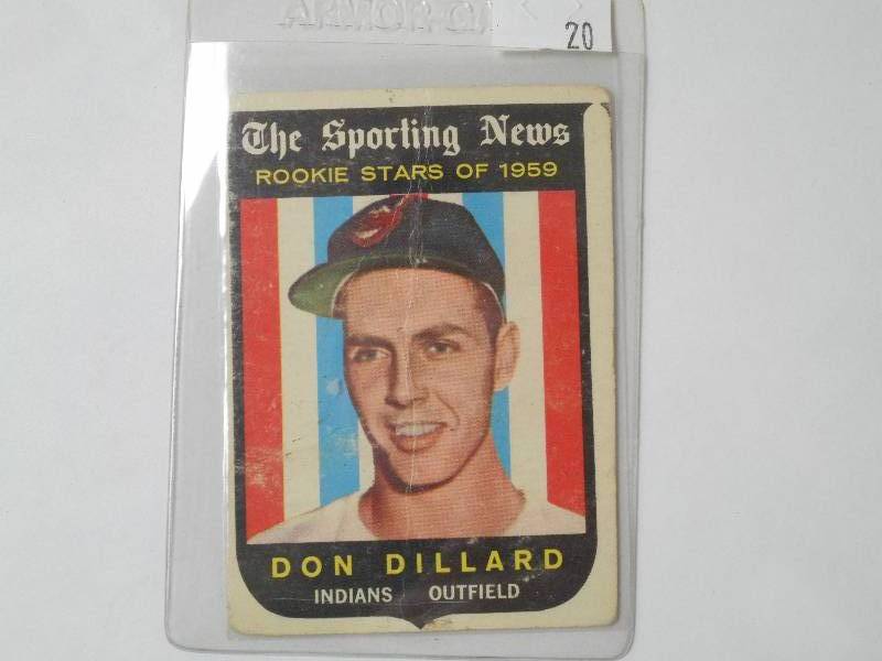 lot 20 image: 1959 Topps Vintage - The Sporting N...