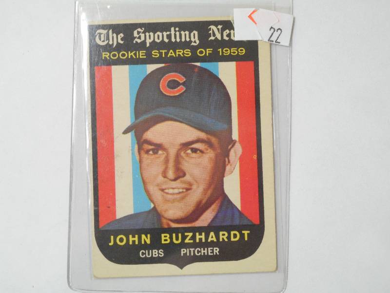 lot 22 image: 1959 Topps Vintage - The Sporting N...