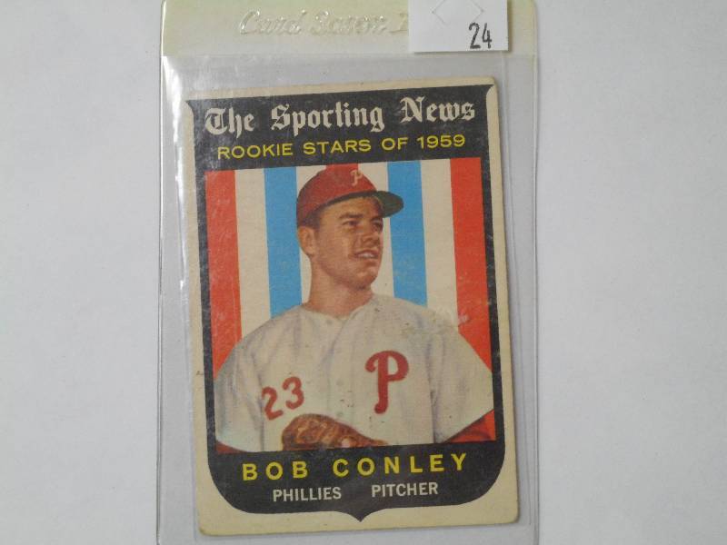 lot 24 image: 1959 Topps Vintage The Sporting New...