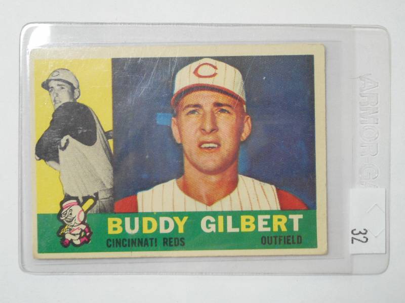 lot 32 image: 1960 Topps Vintage Baseball Card, B...