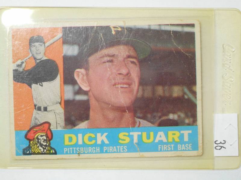 lot 36 image: 1960 Topps Vintage Baseball Card, D...