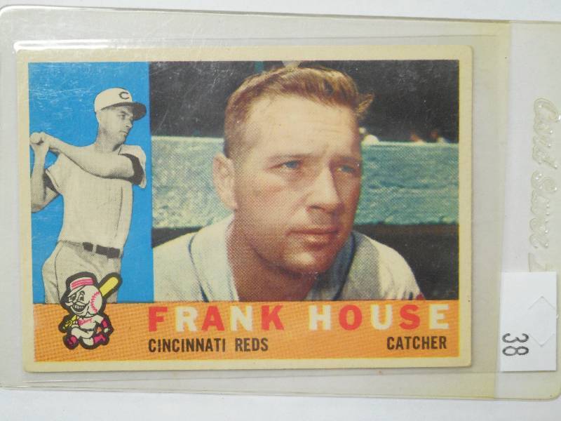 lot 38 image: 1960 Topps Vintage Baseball Card, F...