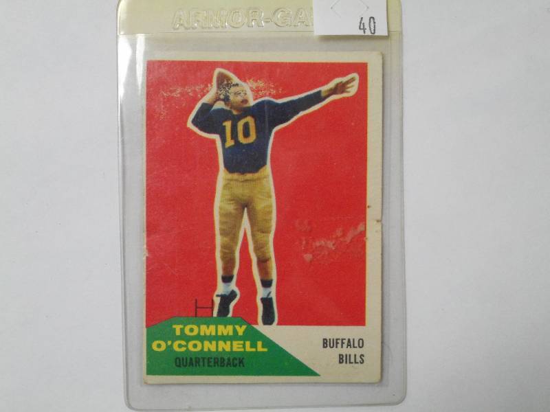 lot 40 image: 1960 Fleer Vintage Football Card, T...