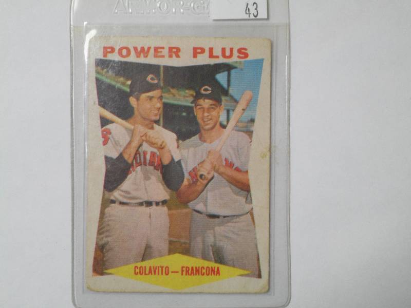 lot 43 image: 1960 Topps Vintage Baseball Card, P...
