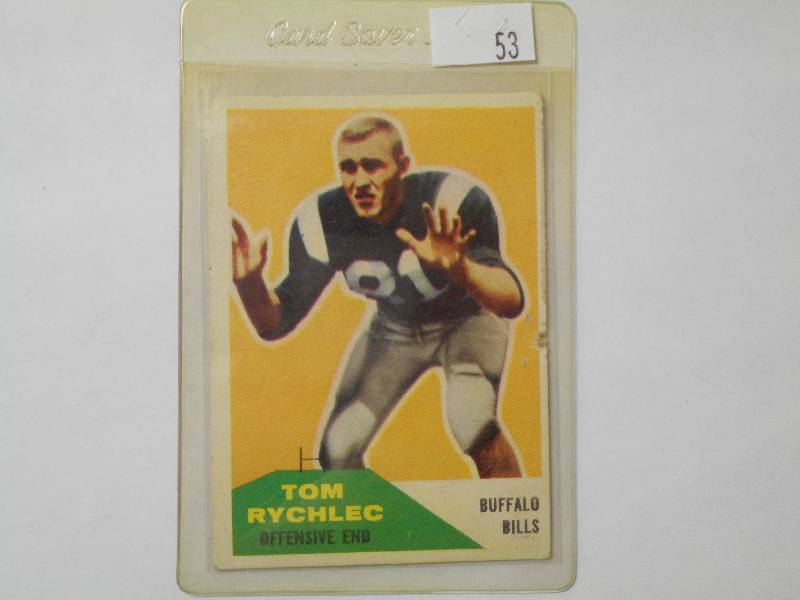 lot 53 image: 1960 Fleer Vintage Football Card, T...