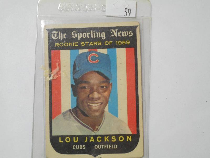 lot 59 image: 1959 Topps Vintage - The Sporting N...