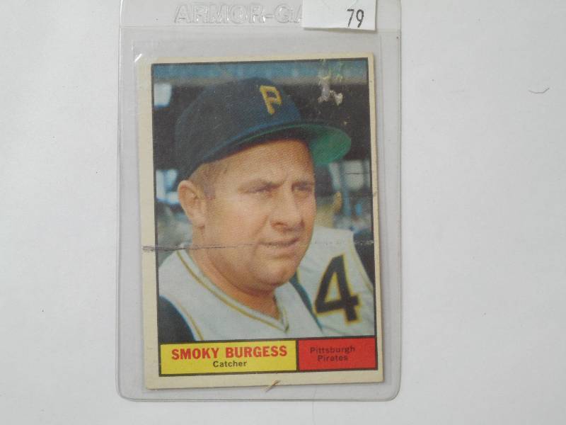 lot 79 image: 1961 Topps Vintage Baseball Card, S...
