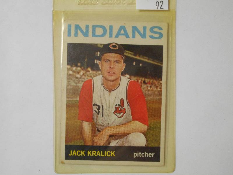 lot 92 image: 1964 Topps Vintage Baseball Card - ...