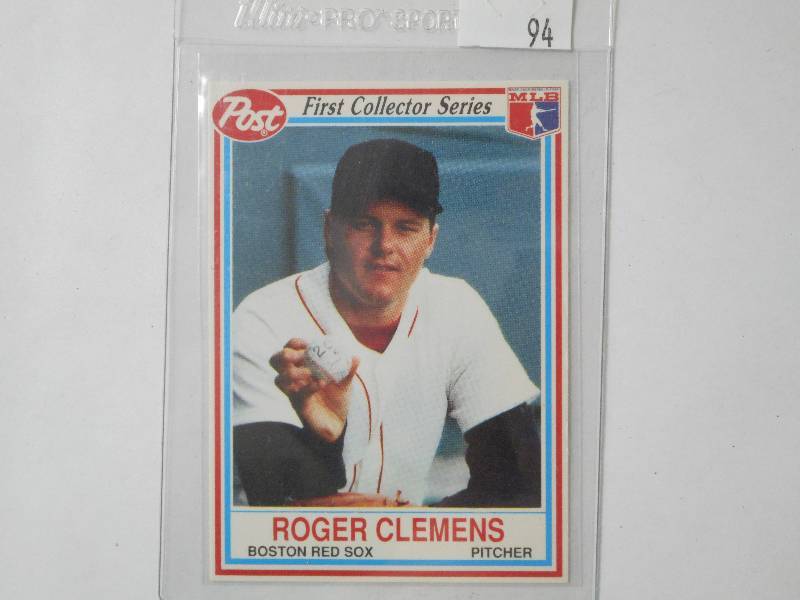 lot 94 image: 1990 Post First Collector Series Baseball Card