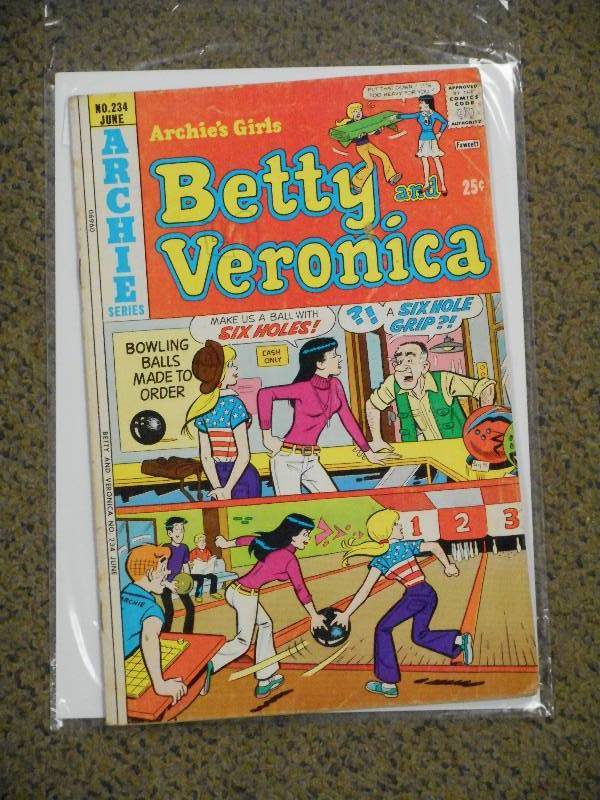 lot 100 image: 1975, #234 - Betty and Veronica Com...