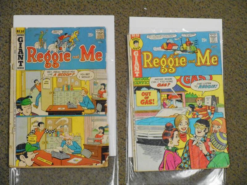 lot 104 image: 1973, #60 & #68 - Giant Reggie and ...