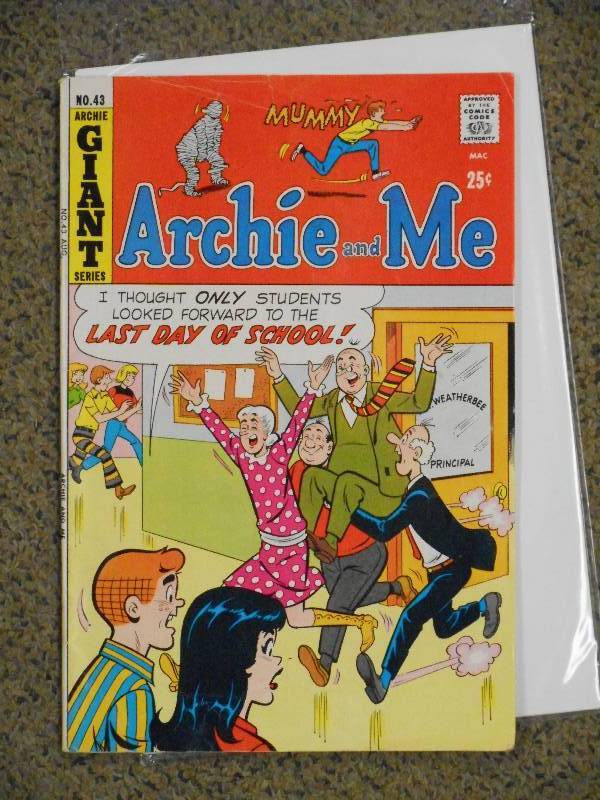 lot 106 image: 1971, #43 Giant Archie and Me - Arc...