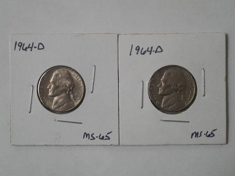 lot 111 image: 1964 D, Jefferson Nickels - MS-65 H...