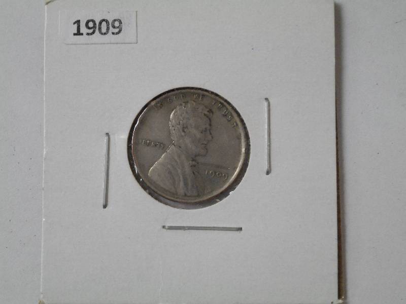 lot 116 image: 1909 Lincoln Wheat CentPenny - Mi...