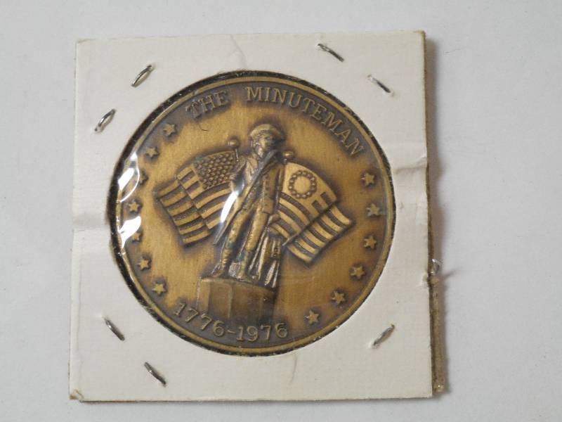 lot 123 image: The Minuteman - Bicentennial Brass ...
