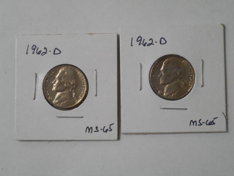 lot 126 image: 1962 D, Jefferson Nickel - MS-65 Gr...